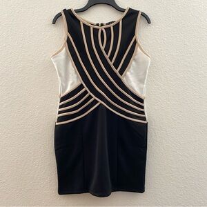 Finesse Geometric Mini Dress